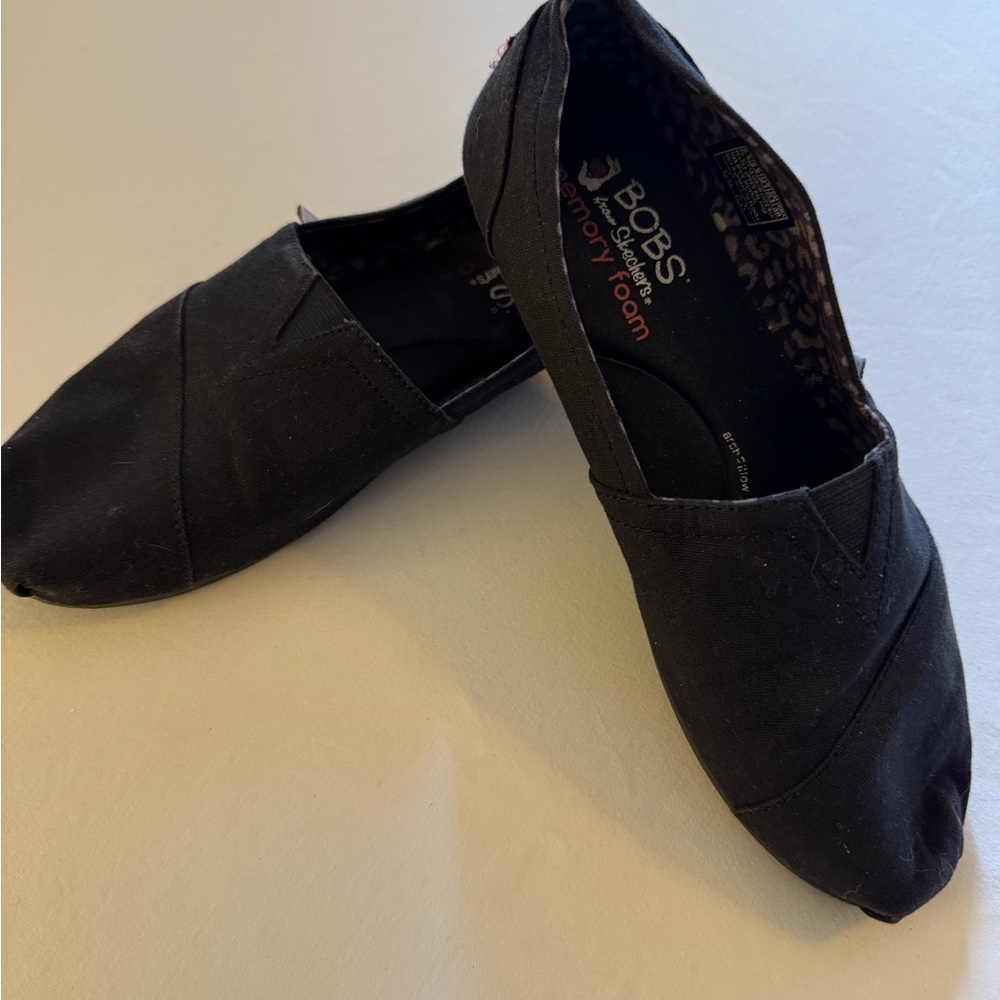 BOBS from Skechers Dark Slip-On Shoes